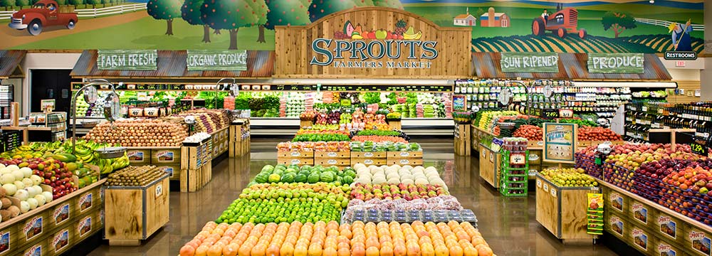 Sprouts store interior