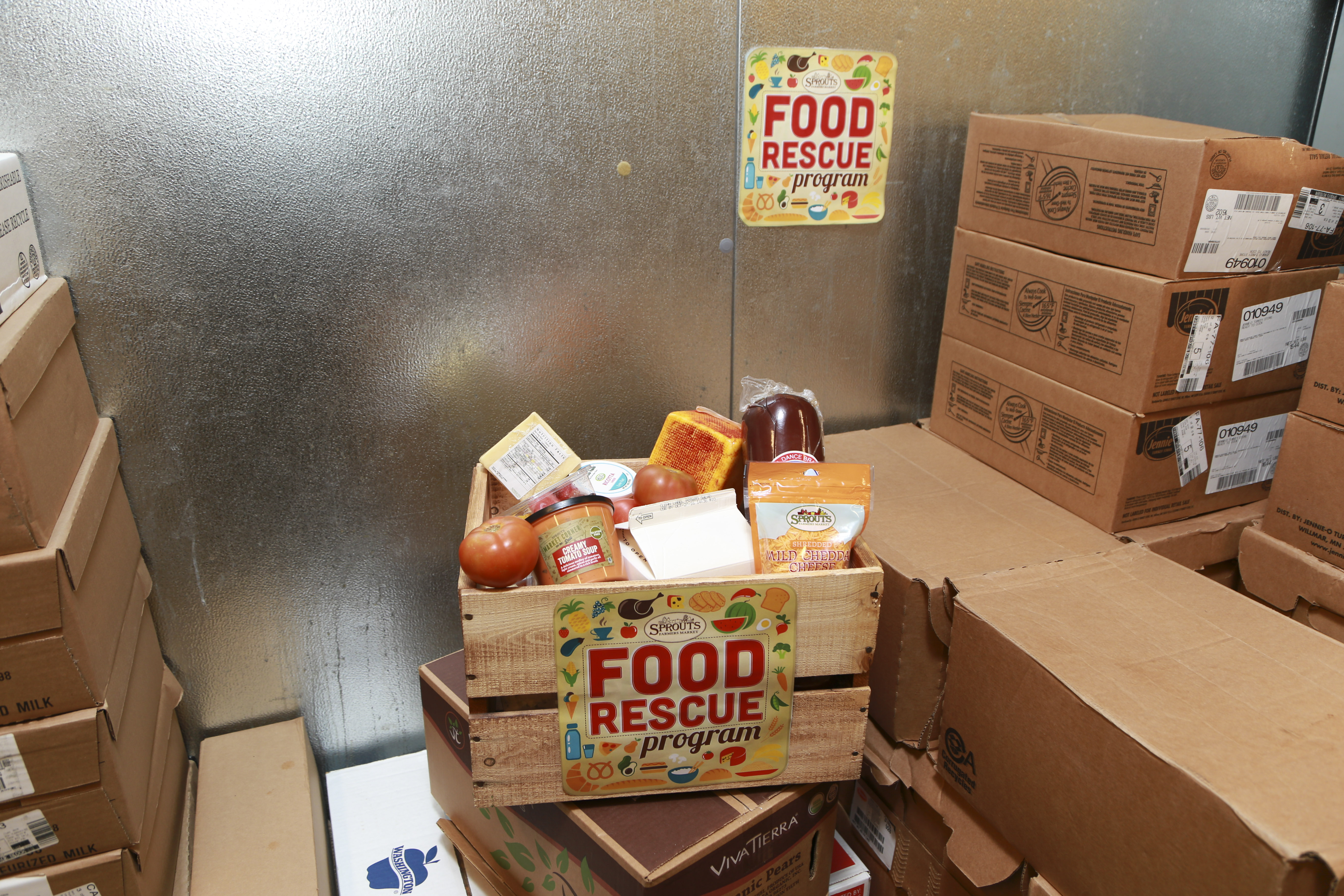 Food Donations in Box
