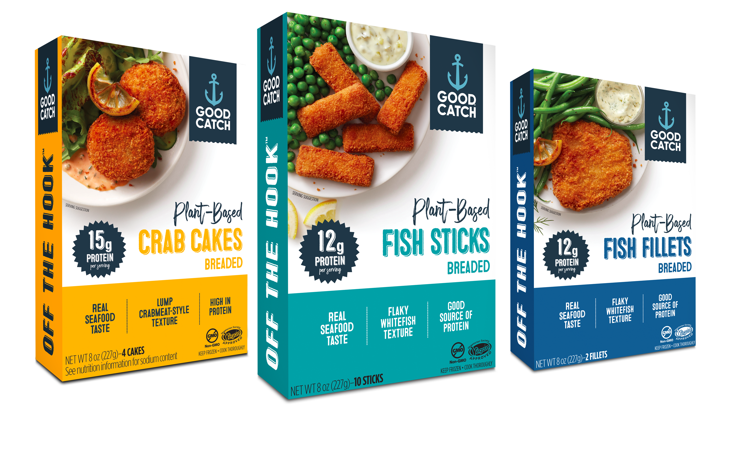 Good Catch Innovative Plant-Based Breaded Seafood Line Launches