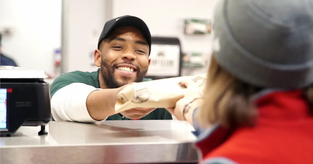 Sprouts butcher employee