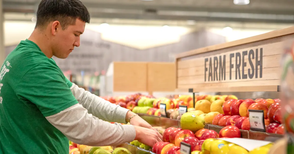 Sprouts produce employee