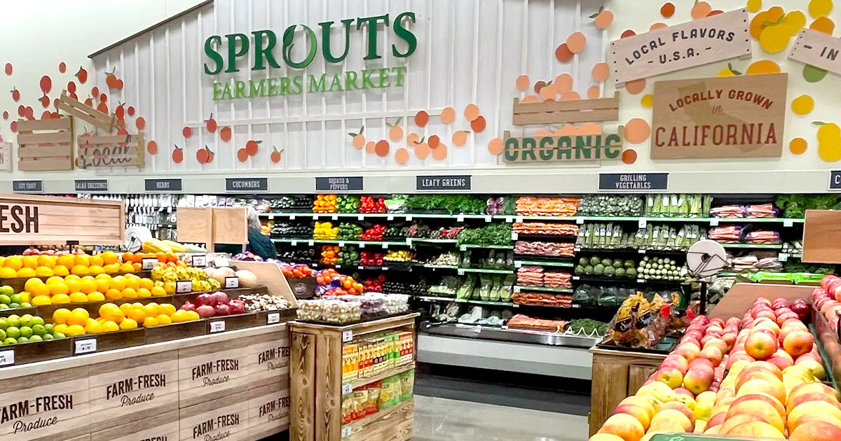 sprouts store interior